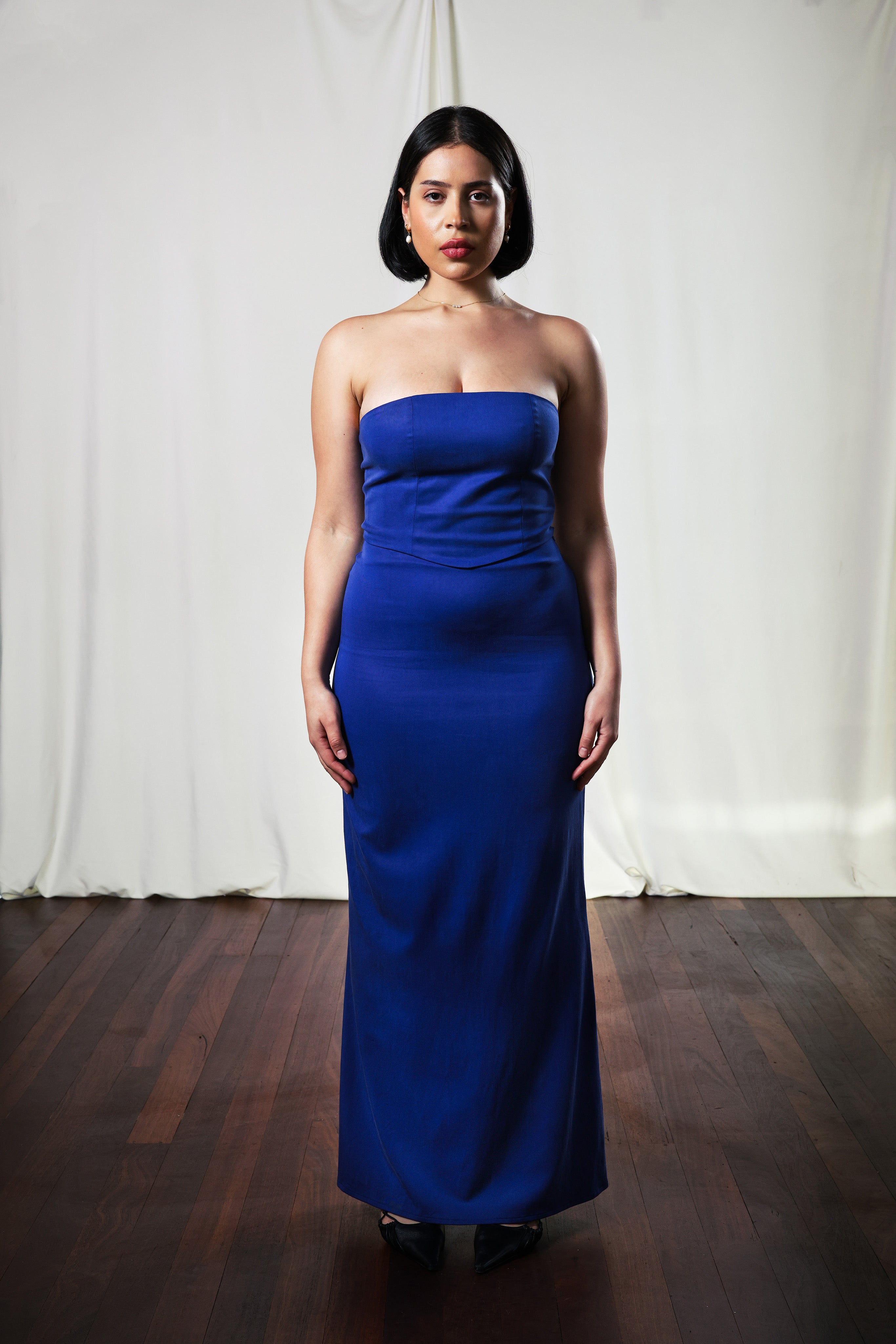 Tiffany skirt in Cobalt