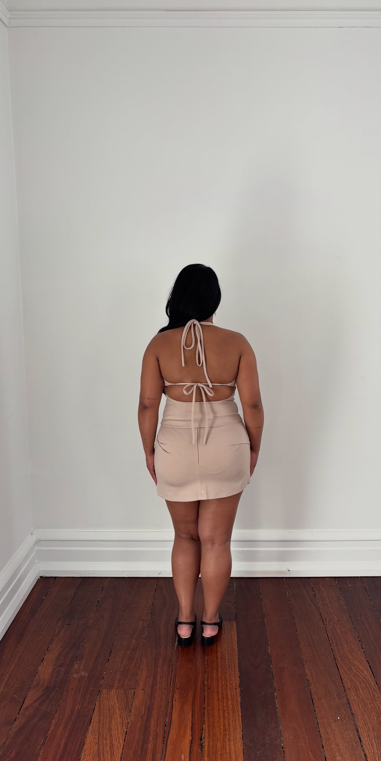 Mini Skirt in Cream