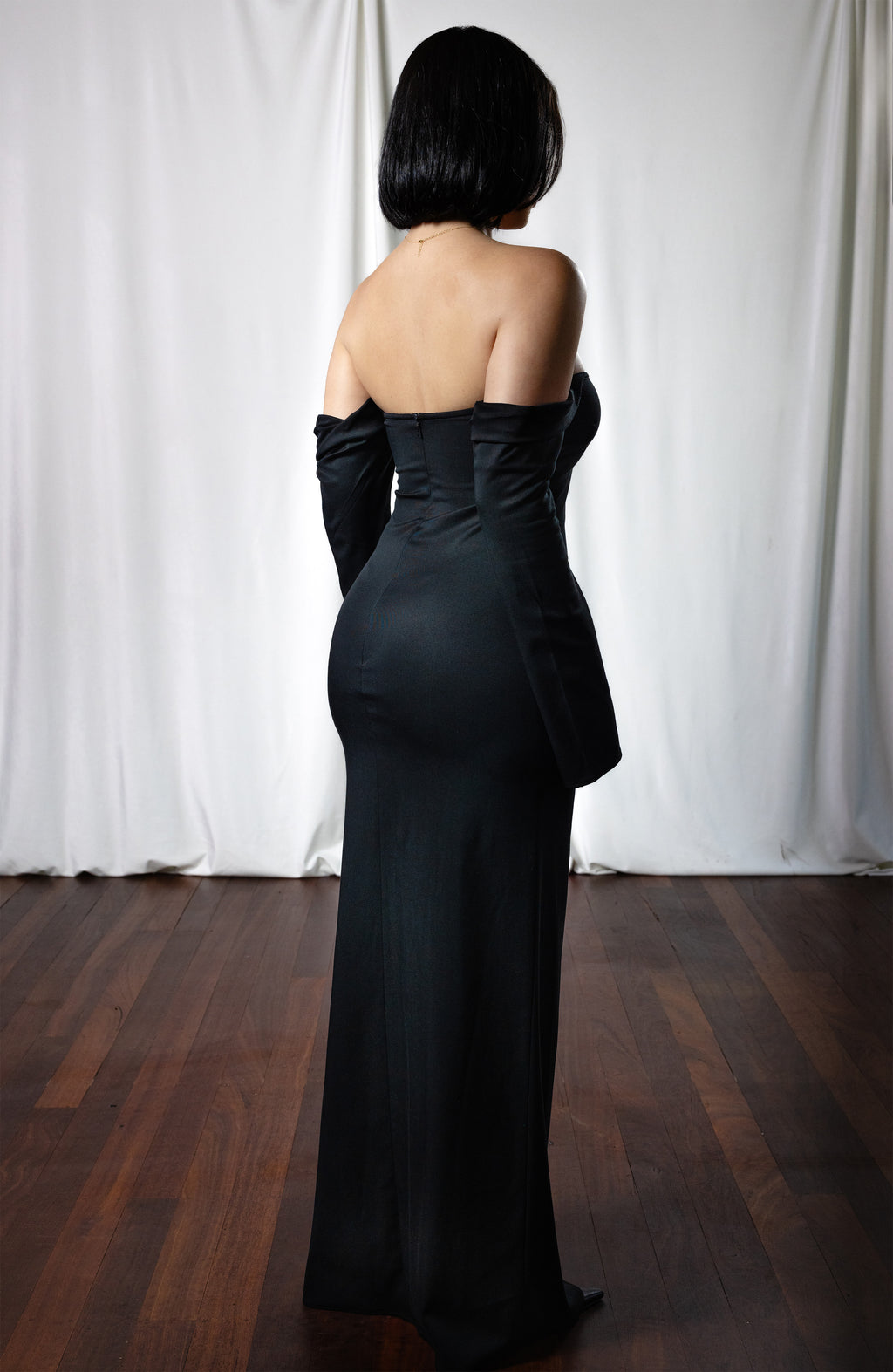 Ebony Gown in Midnight